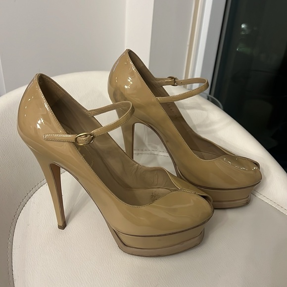 Yves saint lauren patent leather platforms - Picture 3 of 11